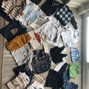 9-18 months baby lot (Zara, Levi’s, H&M)